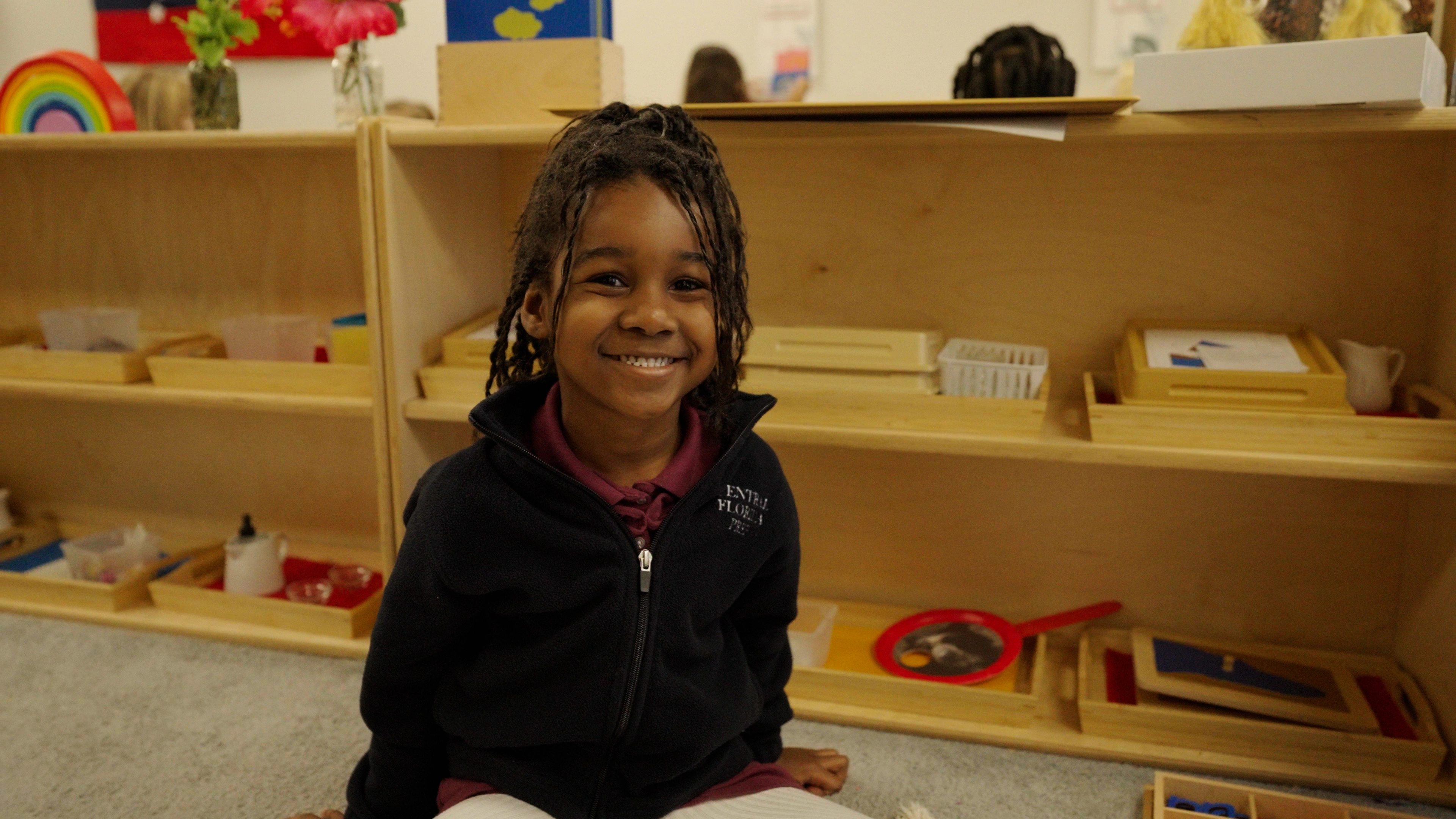 Hands-on Montessori learning